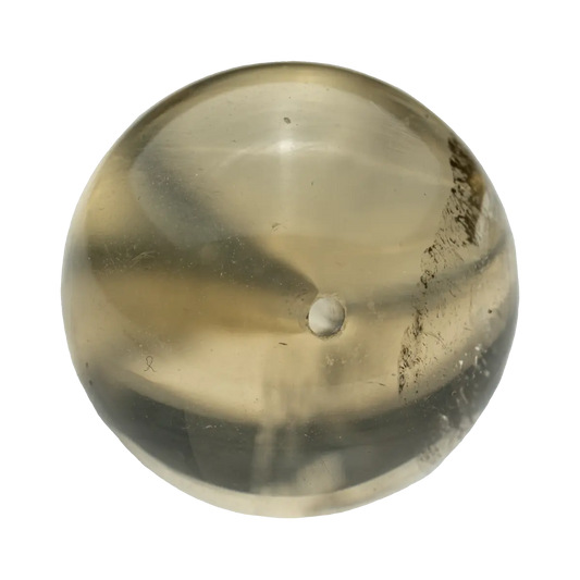 Vibrant golden-yellow Citrine crystal, showcasing its natural facets and warm, inviting glow.