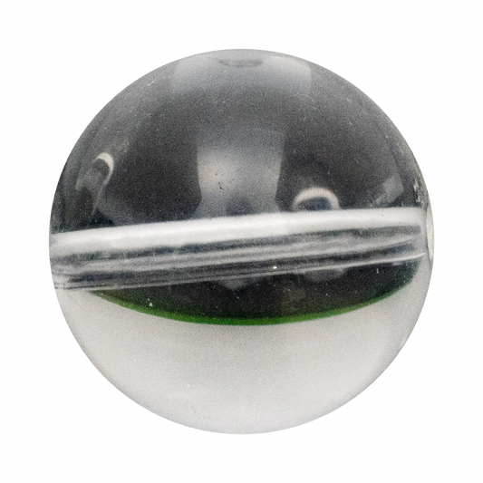 Prismatic Clear Quartz crystal point, showcasing its natural transparency and brilliant light reflection.