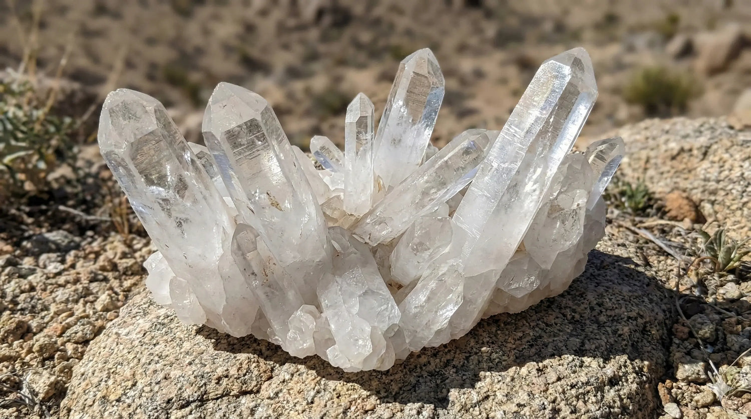 Clear-Quartz aerse