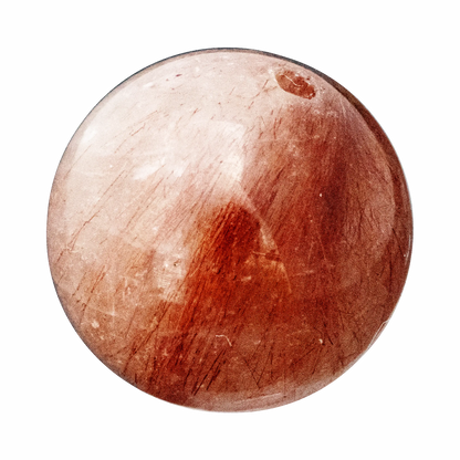 Red Rutilated Quartz.