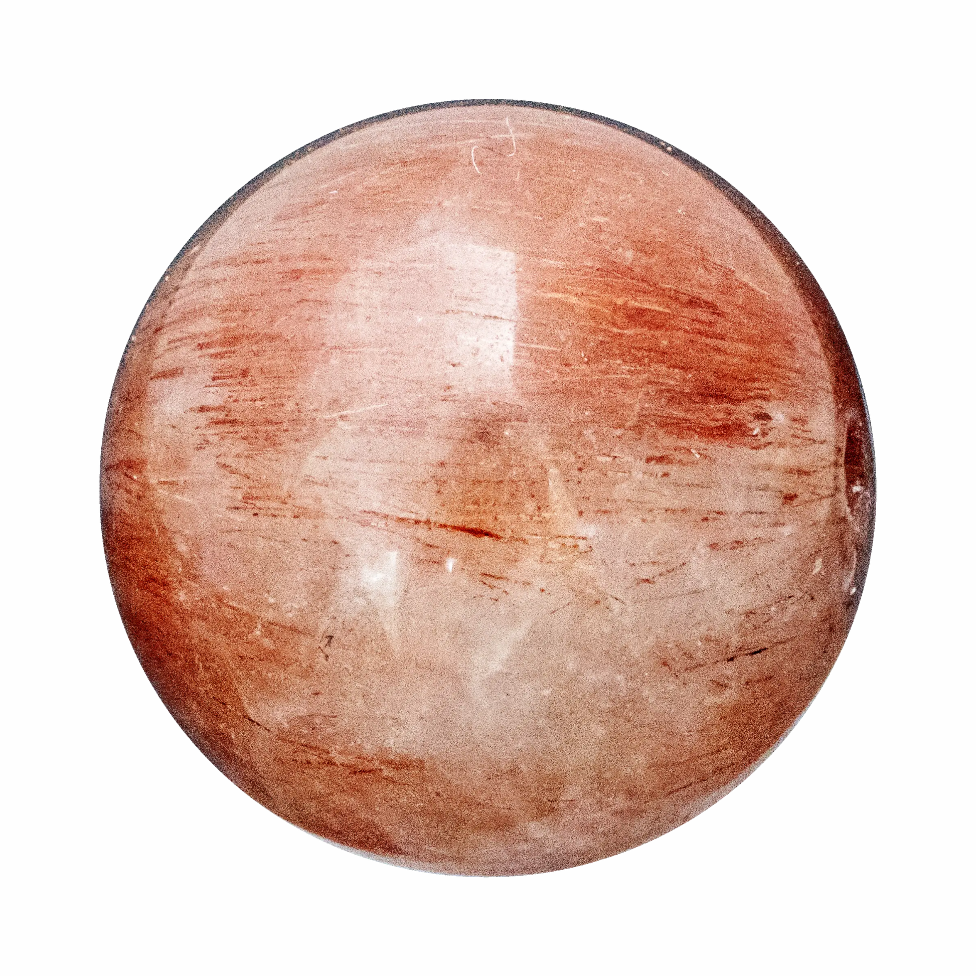 Red Rutilated Quartz.