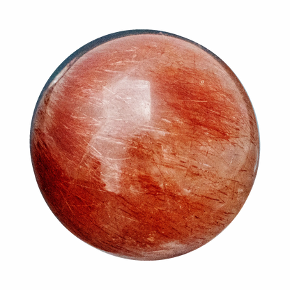 Red Rutilated Quartz.