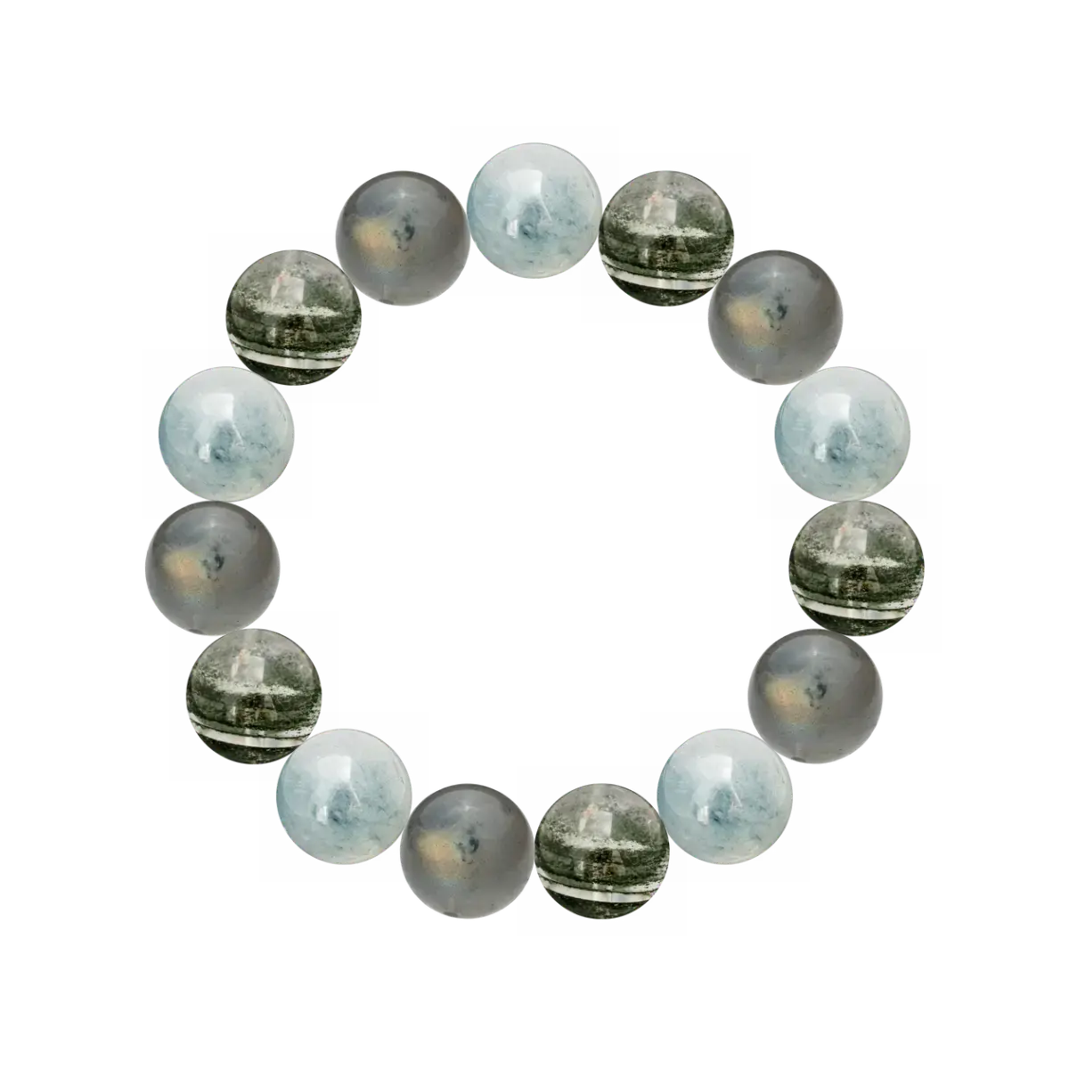 The Midnight Navigator Stack Bracelet aerse