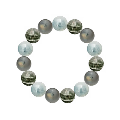 The Midnight Navigator Stack Bracelet aerse