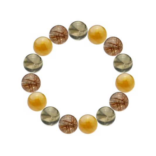 The Golden Sovereign Stack Bracelet aerse