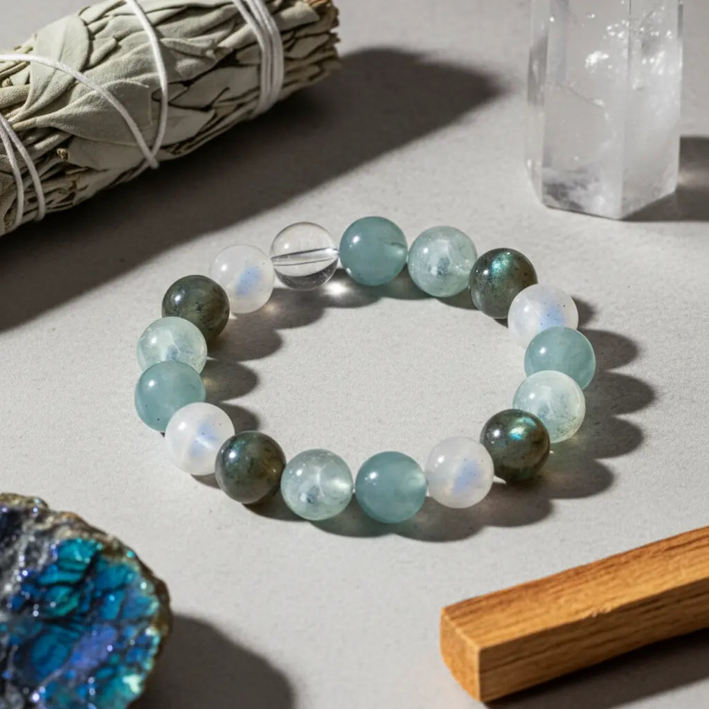 The Ocean’s Lullaby Stack Bracelet