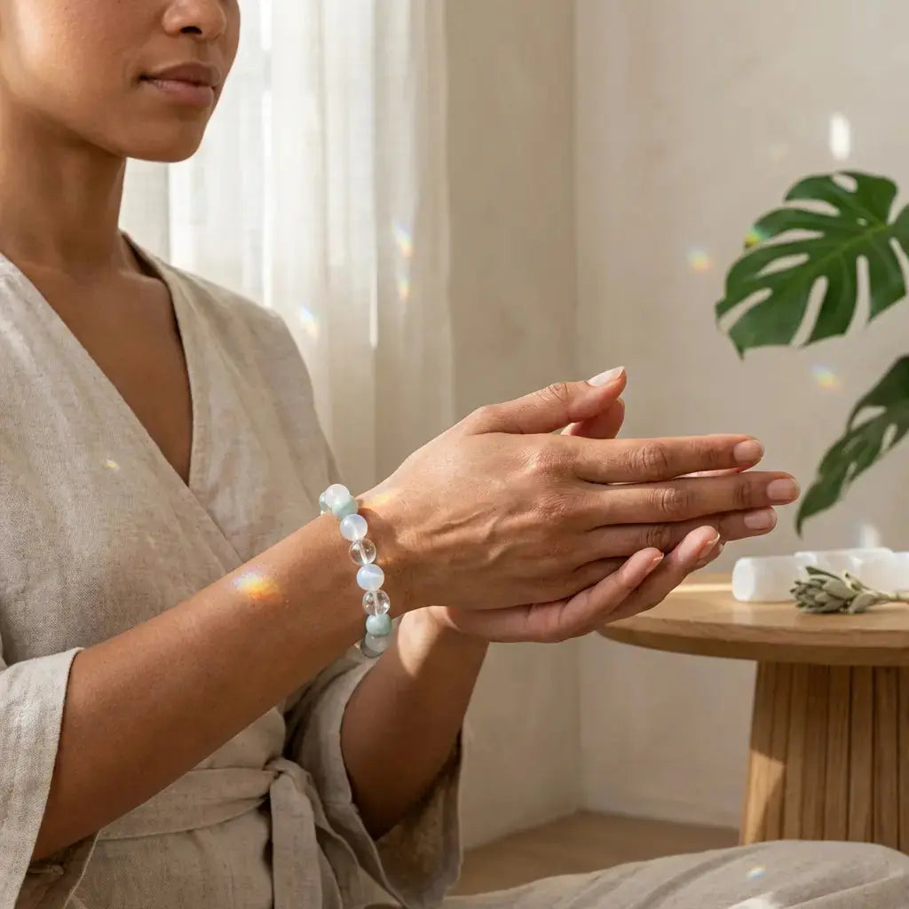 The Celestial Guardian Stack Bracelet aerse