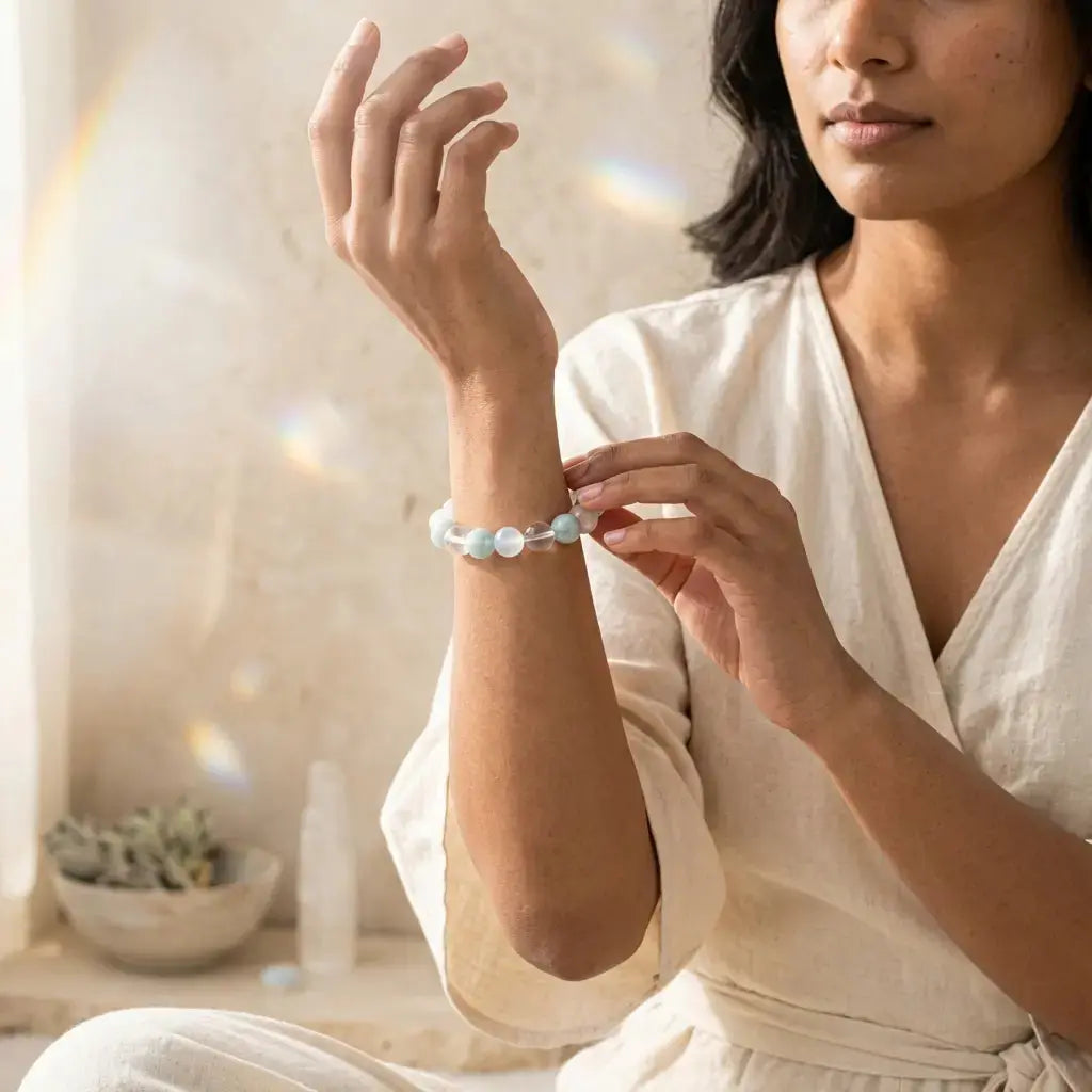 The Celestial Guardian Stack Bracelet aerse